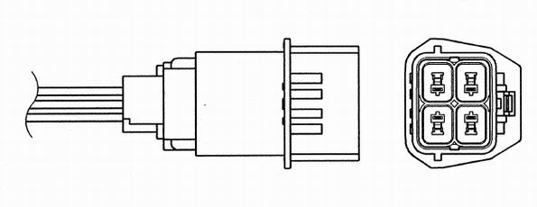 Αισθητήρας λάμδα NGK 92162