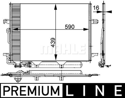 Συμπυκνωτής, σύστ. κλιματισμού BEHR AC318000P