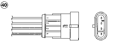 Αισθητήρας λάμδα NGK 94065