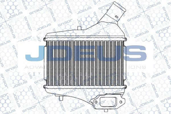 Ψυγείο αέρα υπερπλήρωσης JDEUS RA8130120