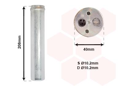Αφυγραντήρας, σύστ. κλιματισμού VAN WEZEL 5200D094