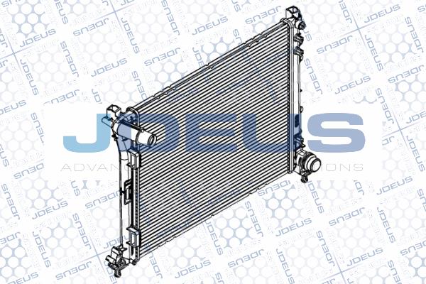 Ψυγείο, ψύξη κινητήρα JDEUS RA0111350