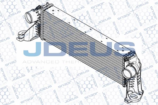 Ψυγείο αέρα υπερπλήρωσης JDEUS RA8140100