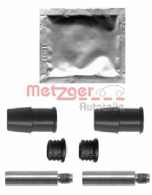 Σετ σωληνωτών οδηγών, δαγκάνα φρ METZGER 113-1306X