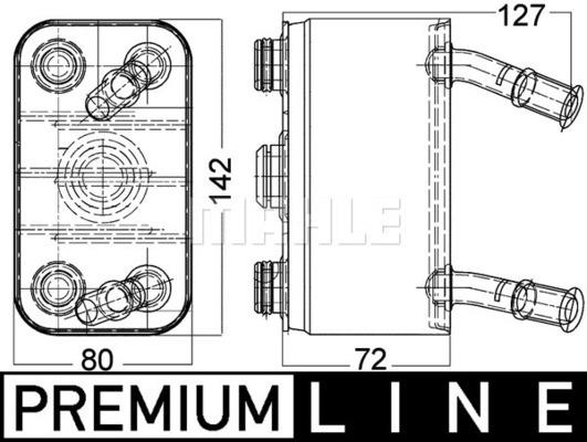 Ψυγείο λαδιού, λάδι κινητήρα BEHR CLC113000P