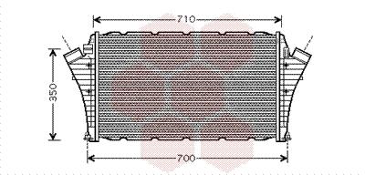 Ψυγείο αέρα υπερπλήρωσης VAN WEZEL 47004066