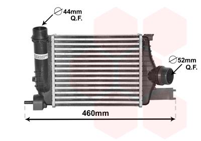 Ψυγείο αέρα υπερπλήρωσης VAN WEZEL 43004602