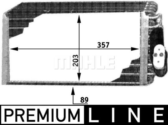 Εξαεριωτής, σύστημα κλιματισμού BEHR AE42000P