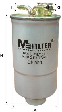 Φίλτρο καυσίμου MFILTER DF 693