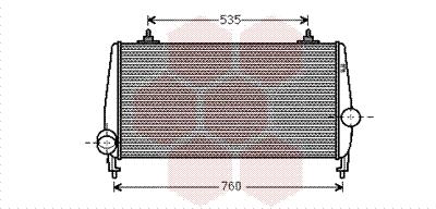 Ψυγείο αέρα υπερπλήρωσης VAN WEZEL 40004354