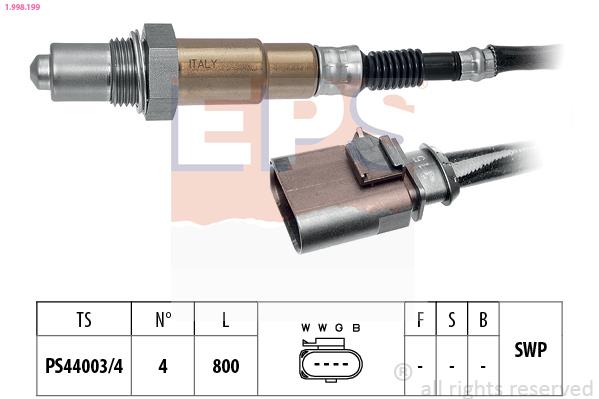 Αισθητήρας λάμδα  Made in Italy - OE Equivalent
