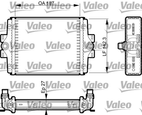 Ψυγείο, ψύξη κινητήρα VALEO 735467