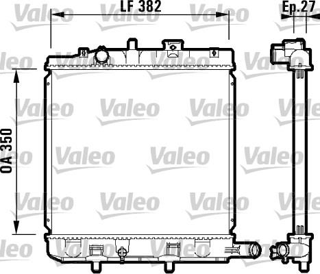 Ψυγείο, ψύξη κινητήρα VALEO 732726