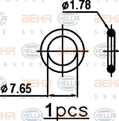 ΨΥΓΕΙΟ A/C 1.7-1.9 CDTi (410x380) για OPEL ASTRA H 2004-2010 (A04)