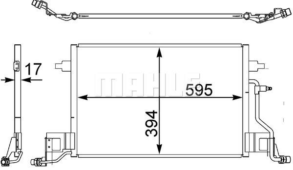 Συμπυκνωτής, σύστ. κλιματισμού BEHR AC403000S