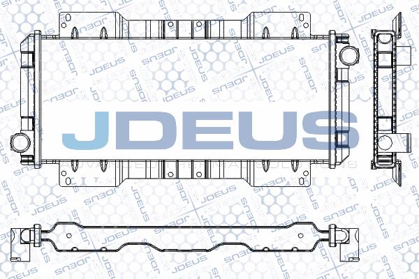 Ψυγείο, ψύξη κινητήρα JDEUS RA0120741