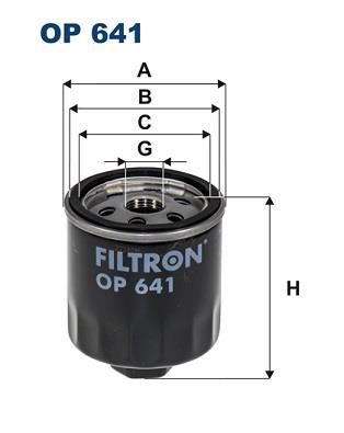 Φίλτρο λαδιού FILTRON OP641