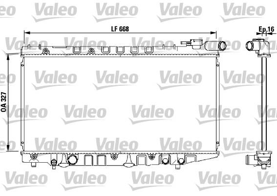 Ψυγείο, ψύξη κινητήρα VALEO 731106