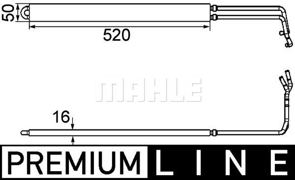 Ψυγείο λαδιού, τιμόνι BEHR CLC103000P