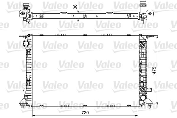 Ψυγείο, ψύξη κινητήρα VALEO 735473