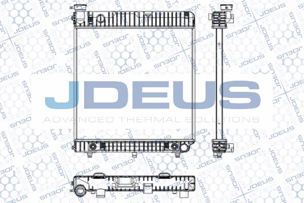 Ψυγείο, ψύξη κινητήρα JDEUS RA0170031