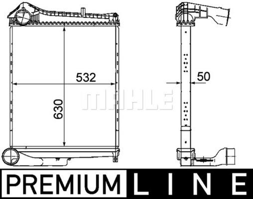 Ψυγείο αέρα υπερπλήρωσης BEHR CI252000P