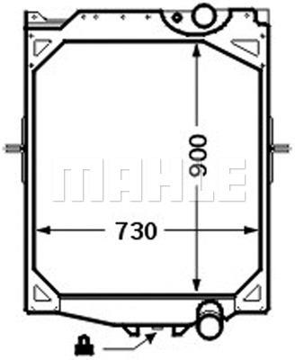 Ψυγείο, ψύξη κινητήρα BEHR CR756000P