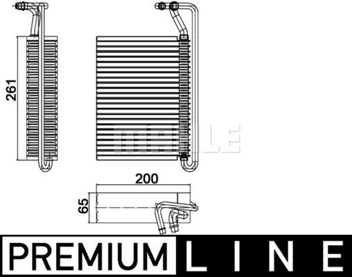 Εξαεριωτής, σύστημα κλιματισμού BEHR AE84000P