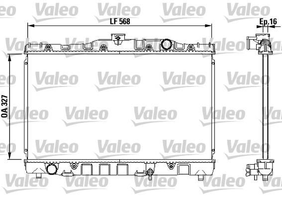 Ψυγείο, ψύξη κινητήρα VALEO 730468