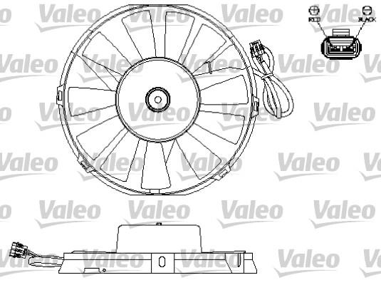 Βεντιλατέρ, ψύξη κινητήρα VALEO 696172