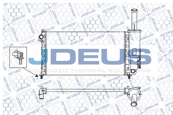 Ψυγείο, ψύξη κινητήρα JDEUS M-011066A