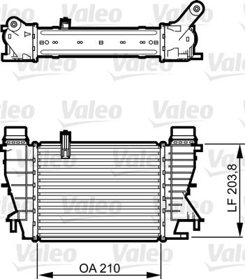 Ψυγείο αέρα υπερπλήρωσης VALEO 818264