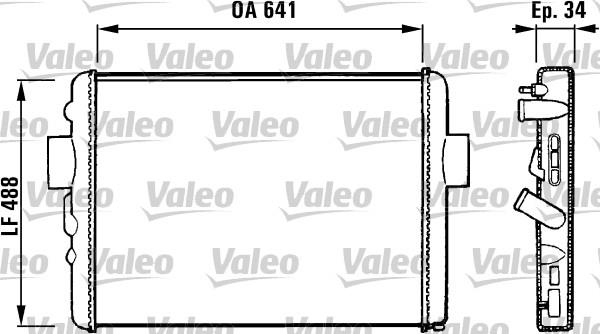 Ψυγείο, ψύξη κινητήρα VALEO 731572