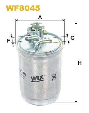 Φίλτρο καυσίμων WIX FILTERS WF8045