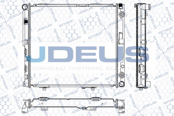 Ψυγείο, ψύξη κινητήρα JDEUS RA0170240