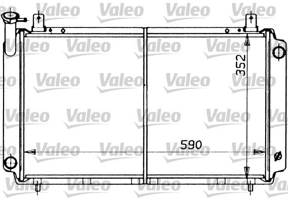 Ψυγείο, ψύξη κινητήρα VALEO 730407