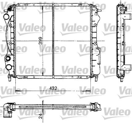 Ψυγείο, ψύξη κινητήρα VALEO 730181