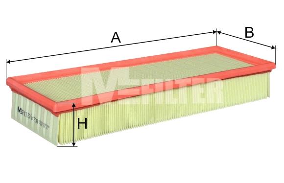 Φίλτρο αέρα MFILTER K 708