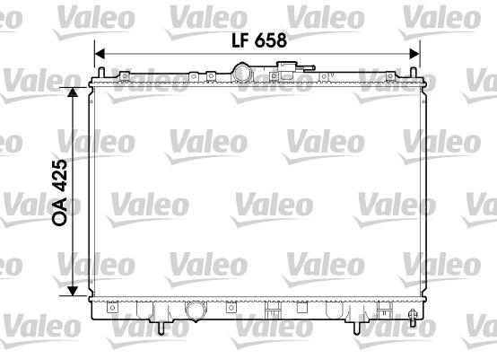 Ψυγείο, ψύξη κινητήρα VALEO 734198