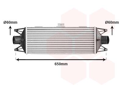 Ψυγείο αέρα υπερπλήρωσης VAN WEZEL 28004099