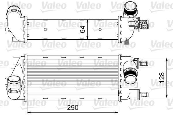 Ψυγείο αέρα υπερπλήρωσης VALEO 818585