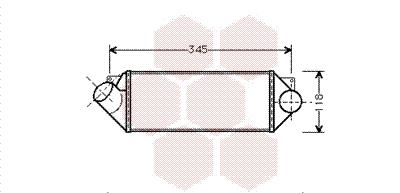 Ψυγείο αέρα υπερπλήρωσης VAN WEZEL 37004235