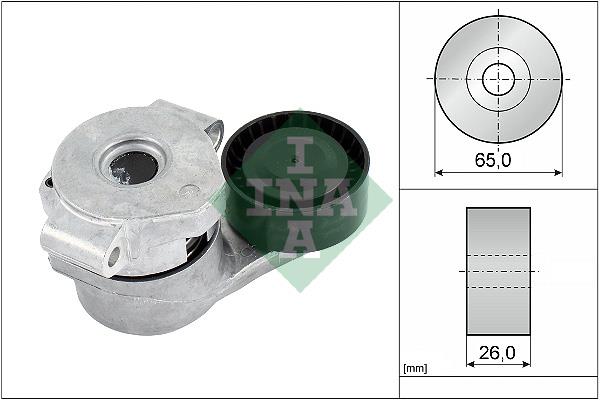 Τεντωτήρας ιμάντα poly-V INA 534030810