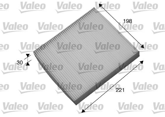 Φίλτρο, αέρας εσωτερικού χώρου VALEO 698869