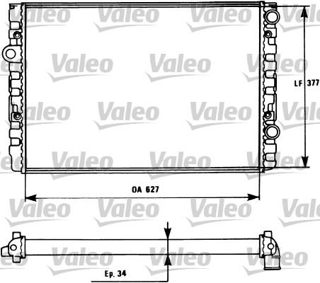 Ψυγείο, ψύξη κινητήρα VALEO 731127