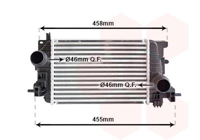 Ψυγείο αέρα υπερπλήρωσης VAN WEZEL 37004592