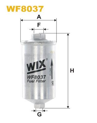 Φίλτρο καυσίμων WIX FILTERS WF8037