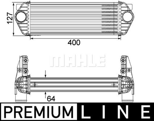 Ψυγείο αέρα υπερπλήρωσης BEHR CI168000P