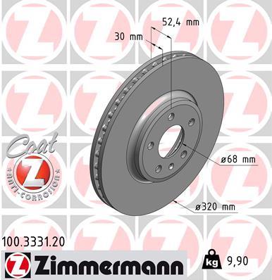 ZIMMERMANN ΔΙΣΚ\ΚΕΣ AUDI COAT Z