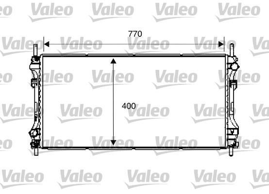 Ψυγείο, ψύξη κινητήρα VALEO 734292